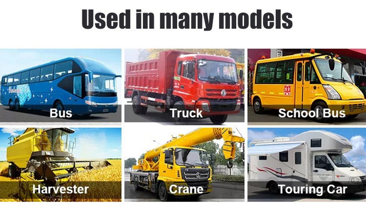 set di parcheggio per auto, autobus, camion e macchine