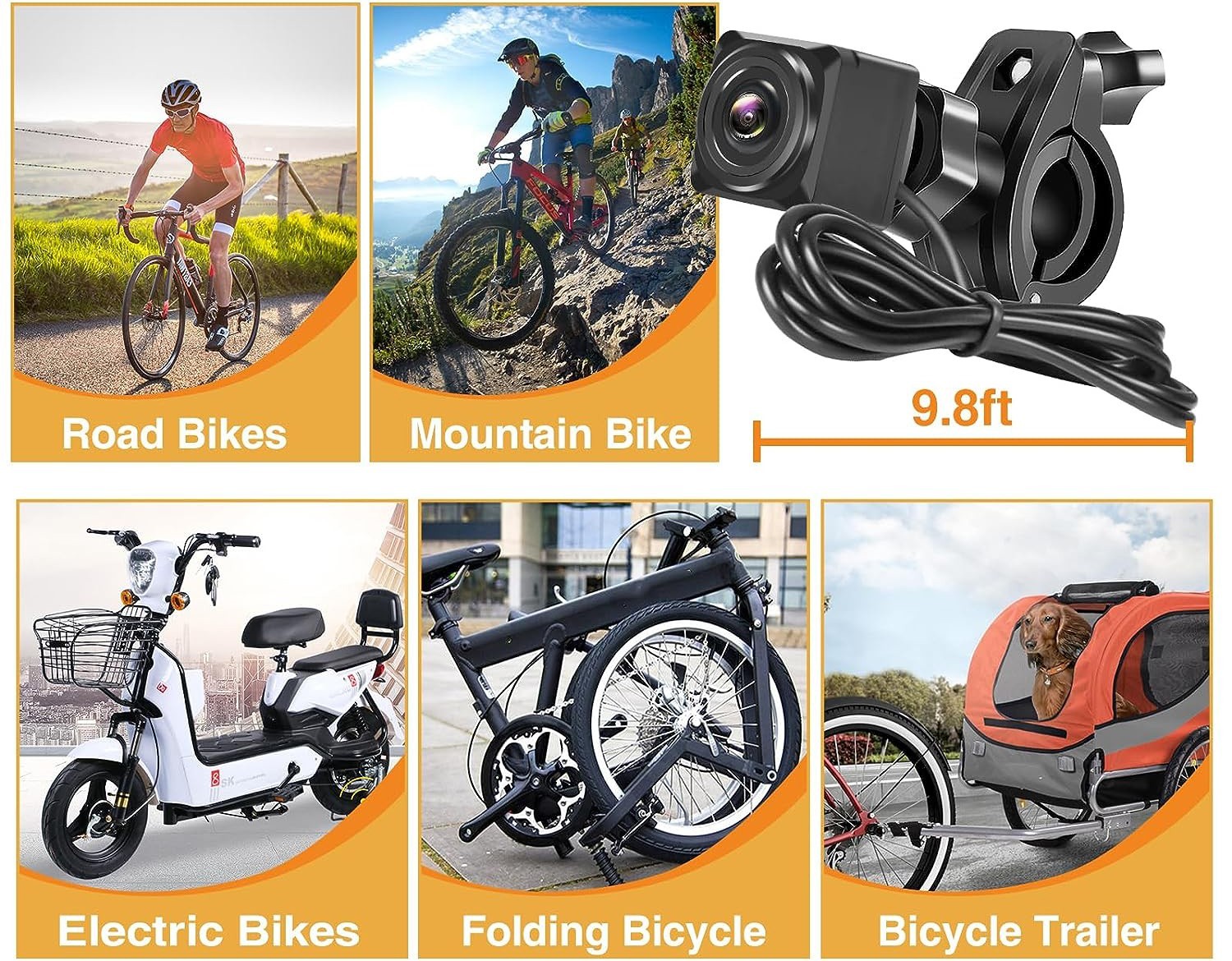 videocamera per bicicletta videocamera per bicicletta - utilizzo