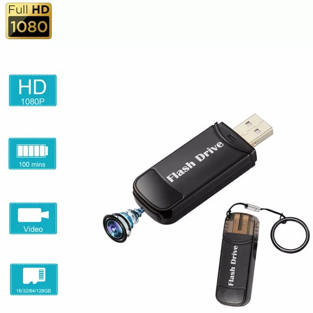 chiavetta usb con telecamera spia nascosta integrata