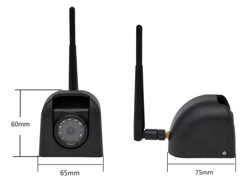 telecamera wifi aggiuntiva laterale del carrello elevatore