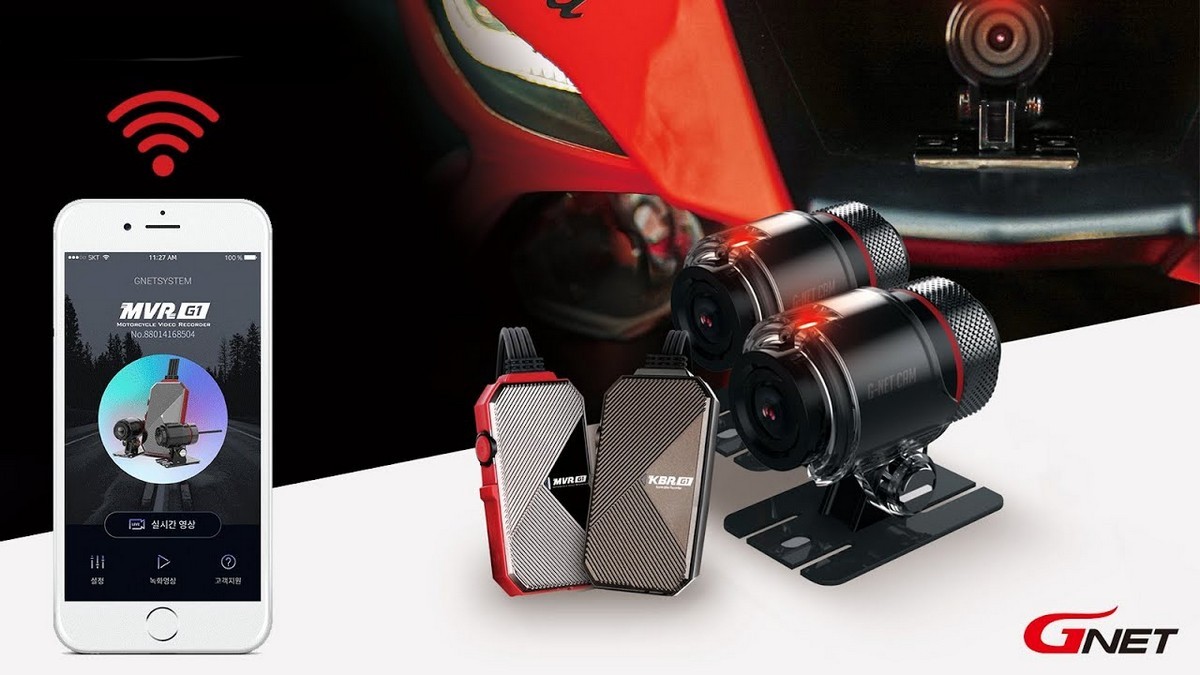 Telecamere WiFi per moto con tracciamento in tempo reale della posizione GPS tramite Cloud con IP69