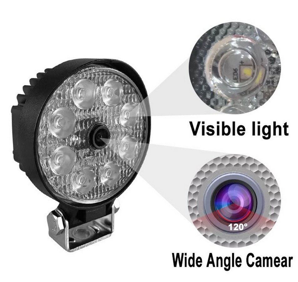 set da lavoro telecamera led luce + telecamera wifi