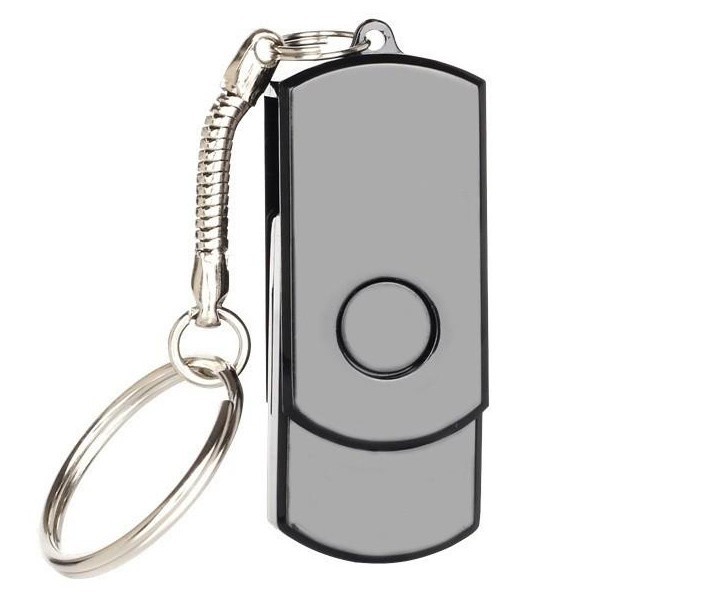 Telecamera spia in una chiave USB (unità flash) con video HD + registrazione audio