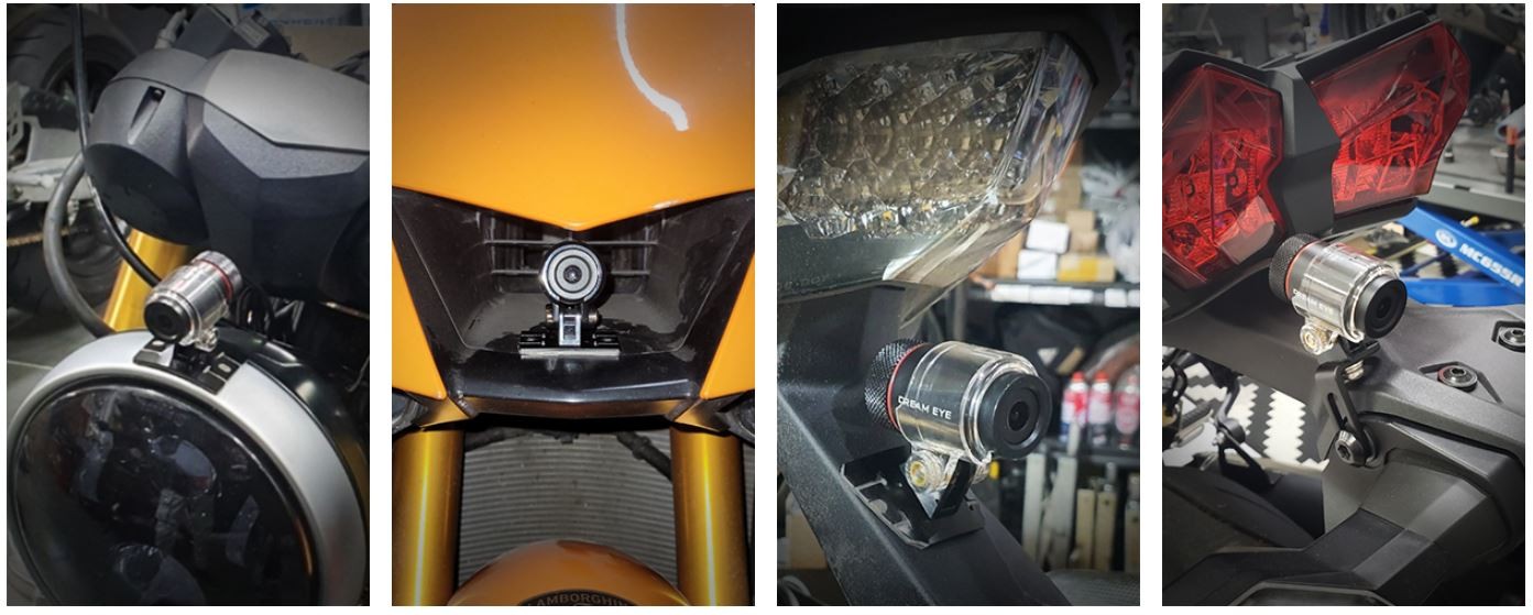 doppia fotocamera per moto full hd