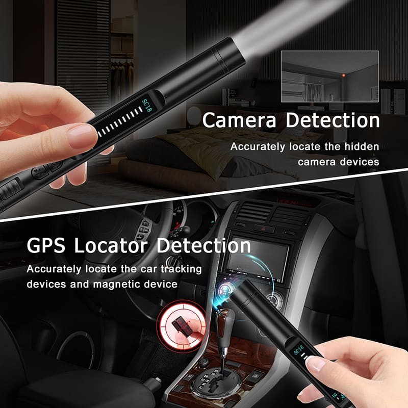 rilevatore di auto: microspie, dispositivi spia, telecamere
