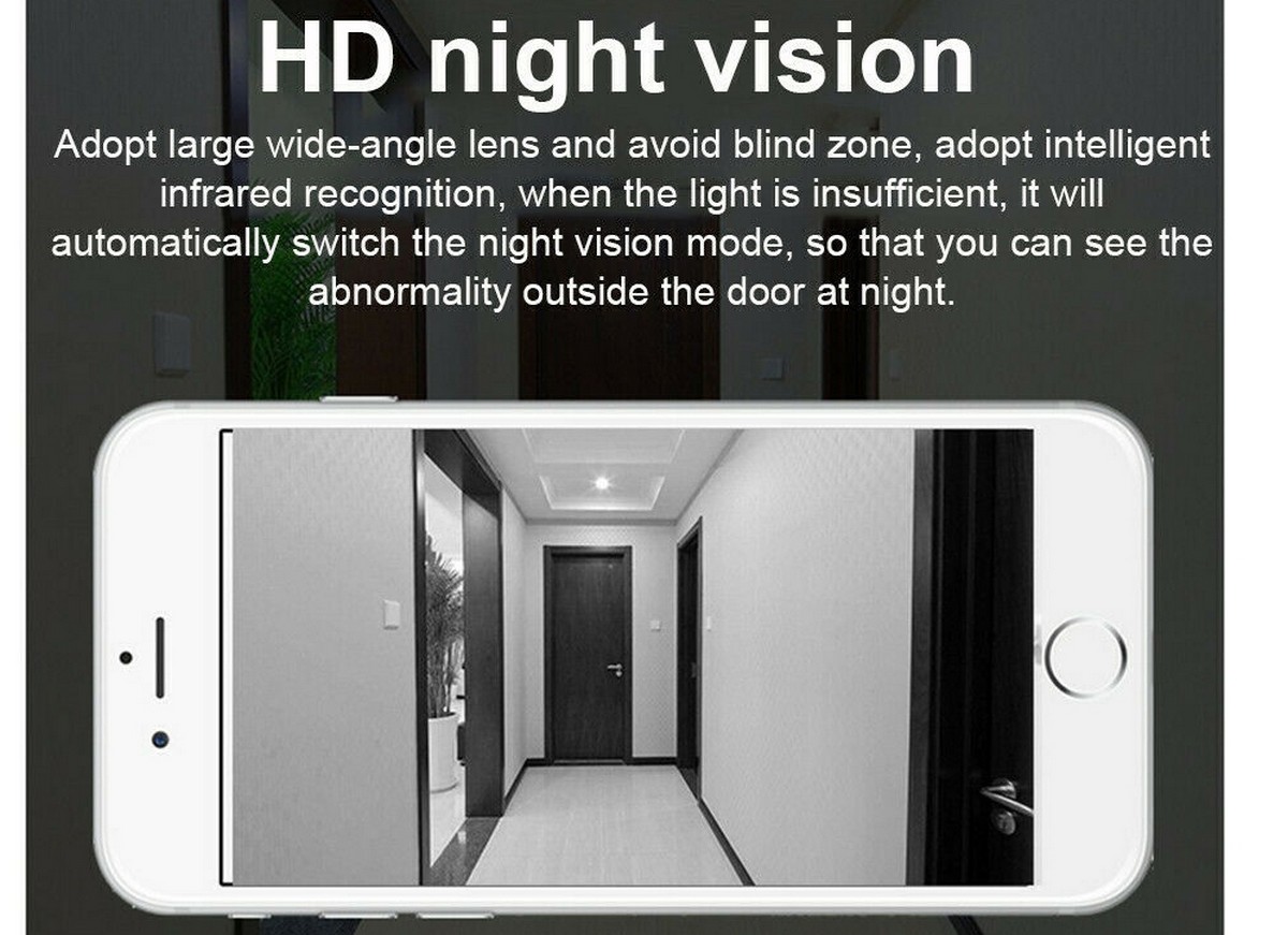 IR LED visione notturna 8m - campanello per la casa