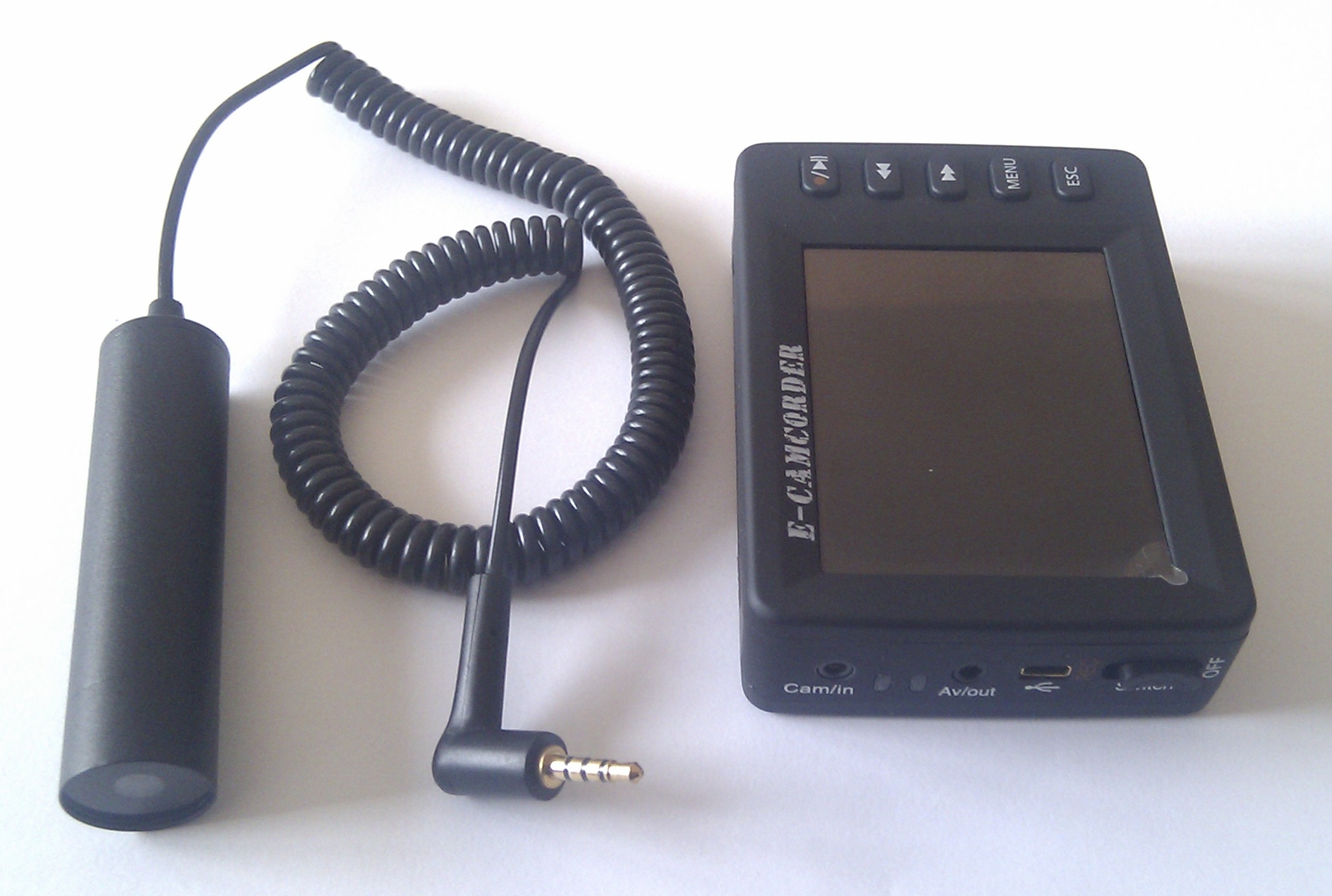 Videocamera E-Bullet + LCD da 2,5".
