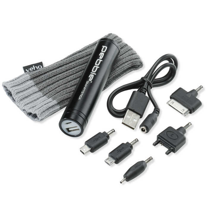 Caricabatterie Pebble SmartStick Black