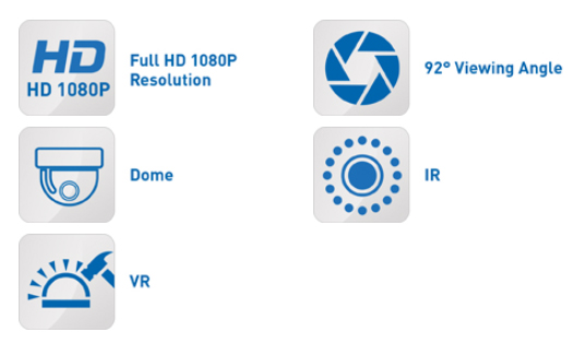 Specifiche Fotocamera XHC 1080P