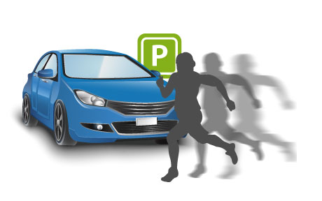 monitoraggio parcheggio dod ls470w