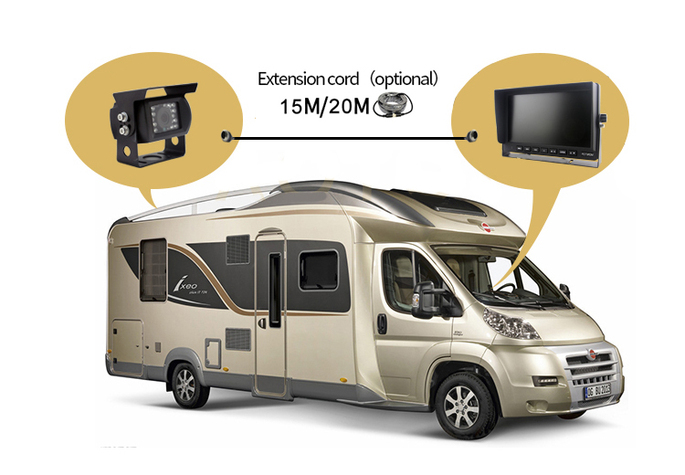 Set campanello Ahd 3 telecamere LCD 10 + telecamera con IR