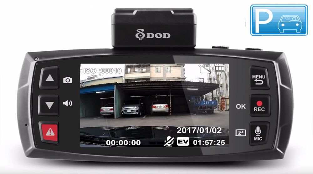 Ls475w dvr per auto + modalità parcheggio