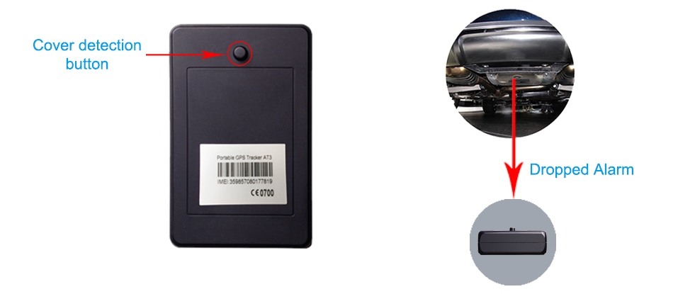 pulsante anti manomissione localizzatore gps