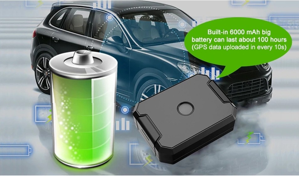 localizzatore gps batteria ricaricabile incorporata