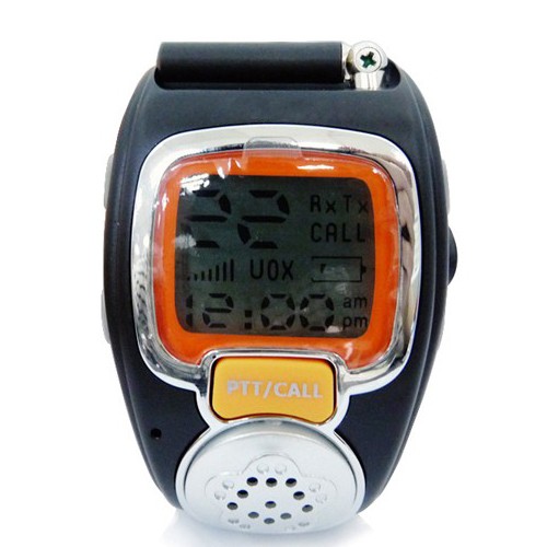 orologio spia con walkie-talkie