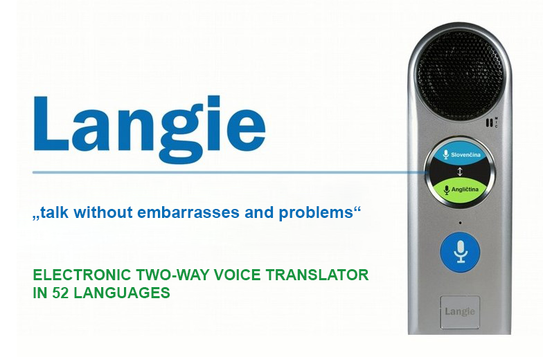 traduttore vocale elettronico langie