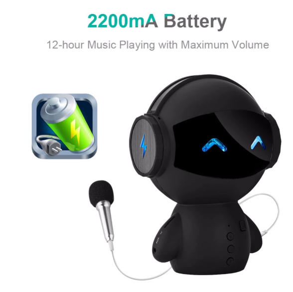 Altoparlante bluetooth con batteria da 2200 mAh