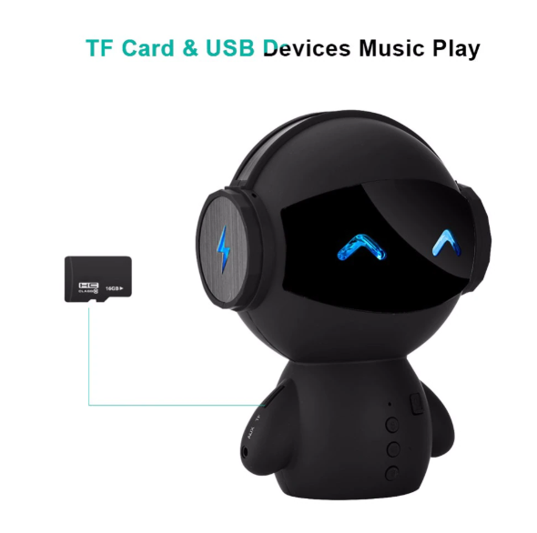 supporto per altoparlanti bluetooth Riproduzione MP3 di schede TF