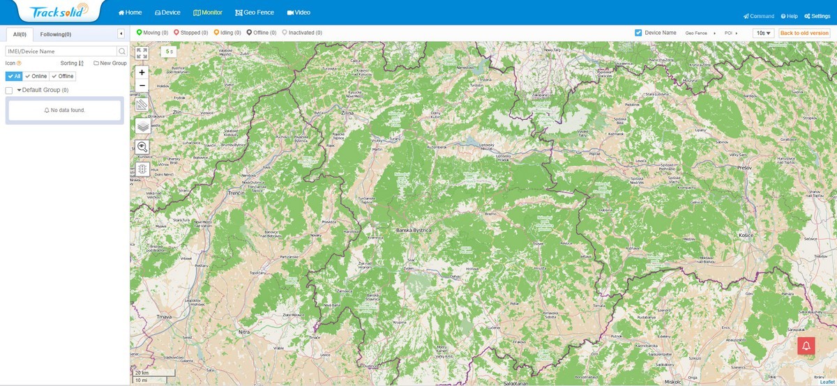 tracksolid - licenza di rilevamento della telecamera