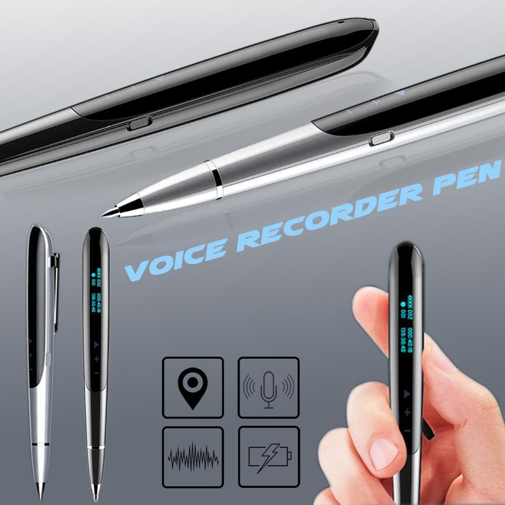 registratore vocale nella spia nascosta della penna