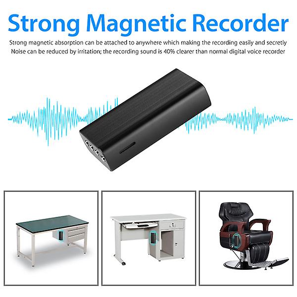 registratore audio con magnete - dittafono audio spia