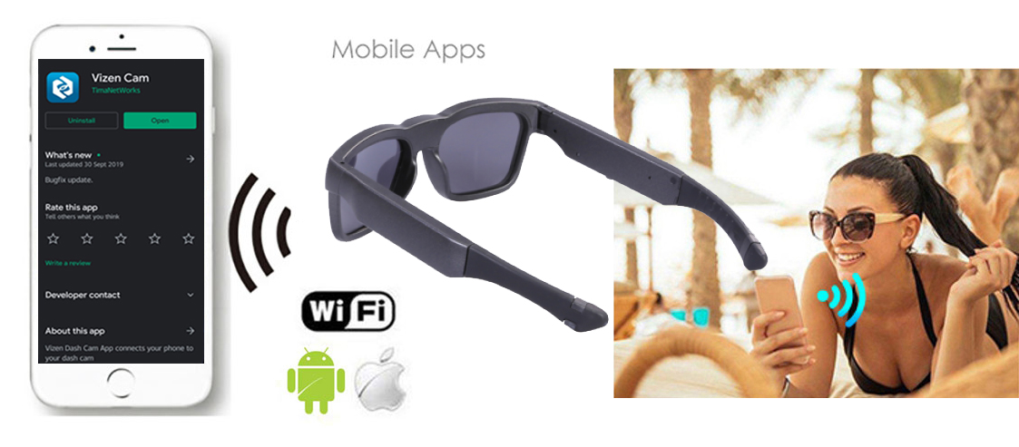 occhiali wifi in streaming live - occhiali da sole spia
