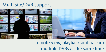 Registratore DVR IQR8D Registrazione a 8 canali + uscita BNC e VGA + mobile
